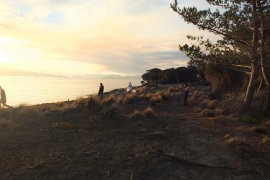 Amy and Kim's wedding at Bruny Island Lodge 2017