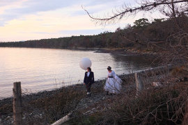 Amy and Kim's wedding at Bruny Island Lodge 2017