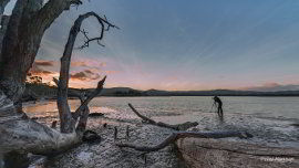 Cloudy Bay Lagoon sunrise