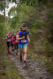 Lisa Barnett the second female finisher